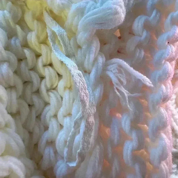 Wishlist Chunky crewneck hand made sweater size s/m. - Picture 13 of 15